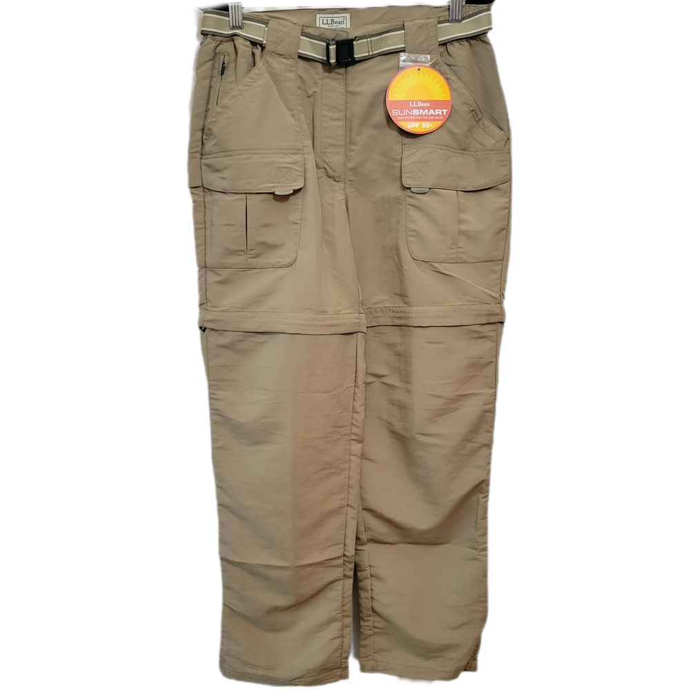L.L. Bean Men's Sunsmart Tan Cargo Pants